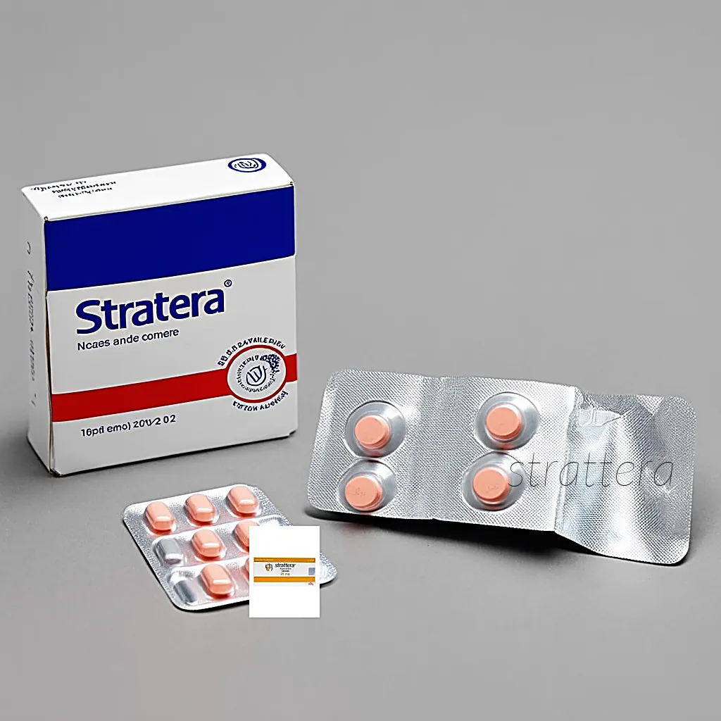 Strattera medicamento precio